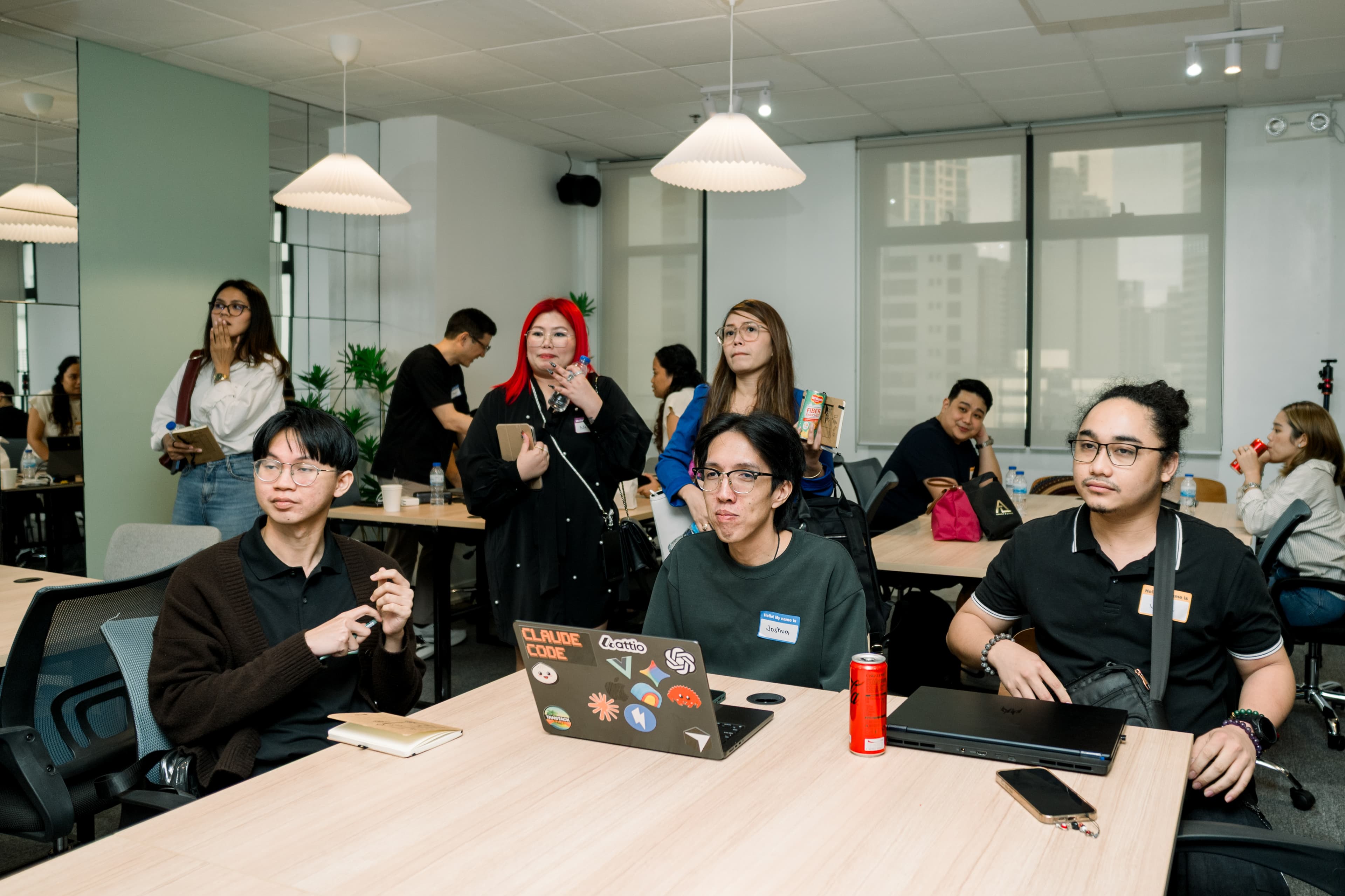 Clay Club Manila members networking and collaborating at a GTM meetup