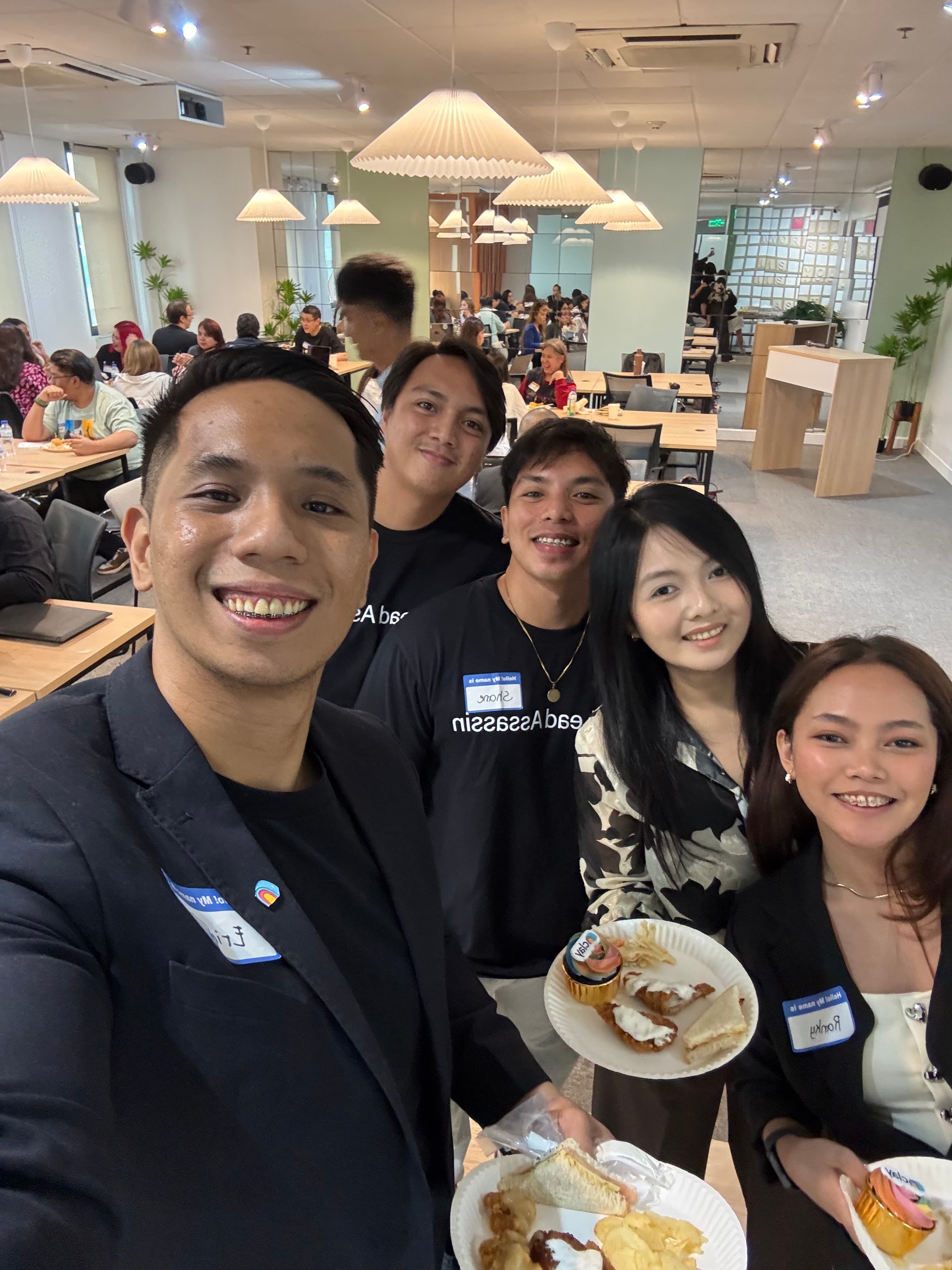 Lead Assassin team at Clay Club Manila event